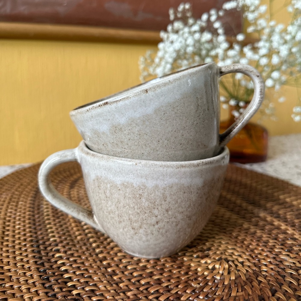 H&M Home stoneware mugs